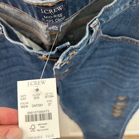 J Crew button fly jeans - Picture 3 of 4
